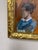 Gold Impressionist Reproduction Artwork of Portrait of Young Girl, Framed For Sale - Image 8 of 12