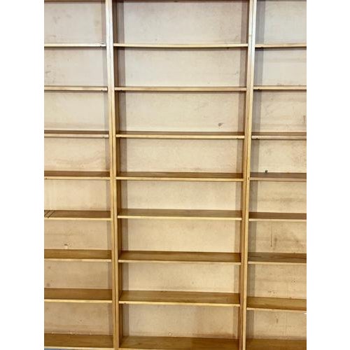 Large Vintage Shelving Unit in Pine, 1960s For Sale - Image 5 of 18