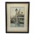 Mid-Century Signed Original Watercolor of Venice Piazza San Marco For Sale