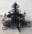 Rustic Large Black Wrought Iron Chandelier With 12 Lights For Sale - Image 3 of 9