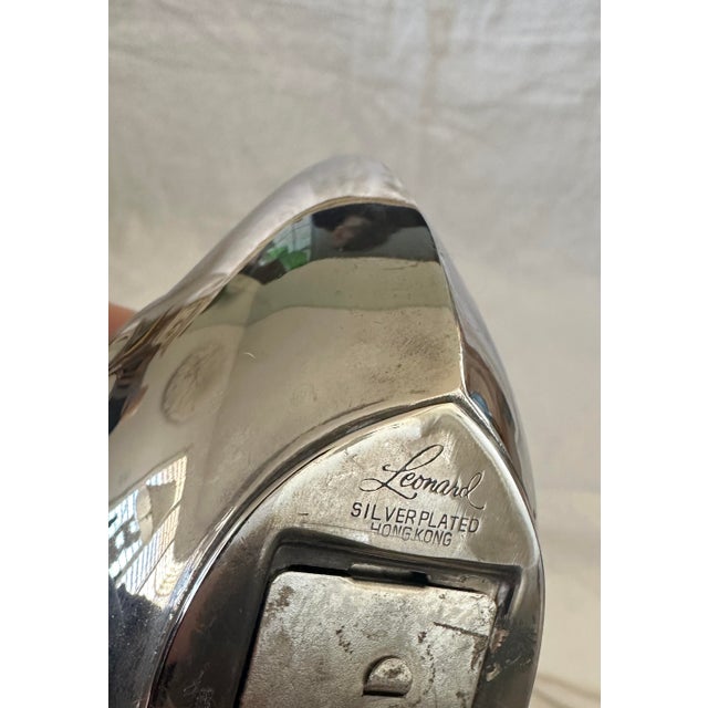 Leonard Silver Plate Duck Piggy Bank For Sale In Palm Springs - Image 6 of 6