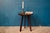 Brutalist Tripod Side Table in Wood, 1970s For Sale - Image 6 of 6