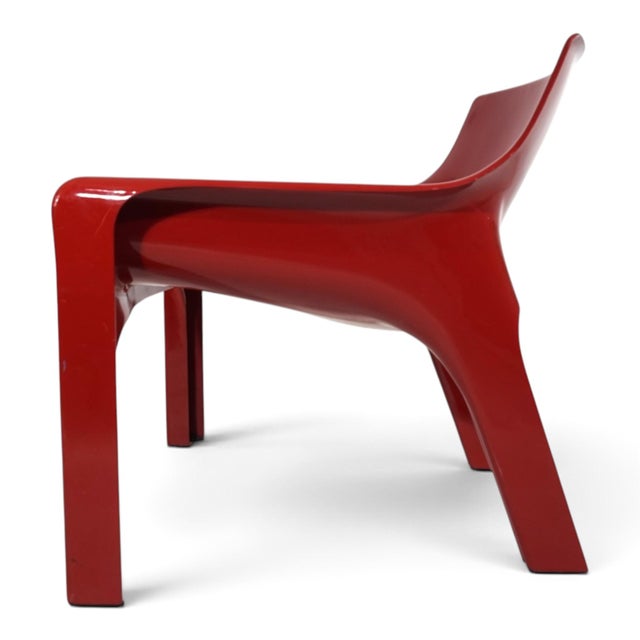 Mid-Century Modern Vicario Lounge Chair by Vico Magistretti for Artemide, 1970 For Sale - Image 3 of 17
