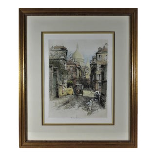 Robert Kasimir, Paris, Montmartre, Le Sacre Coeur, Circa 1970 For Sale