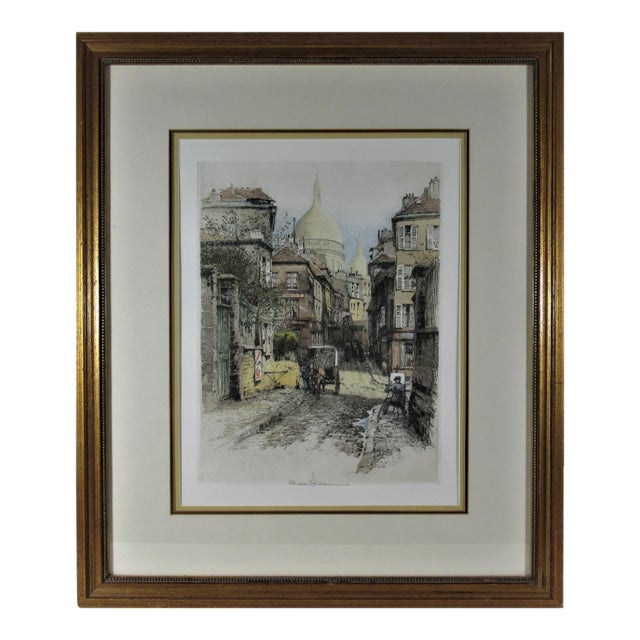 Robert Kasimir, Paris, Montmartre, Le Sacre Coeur, Circa 1970 For Sale