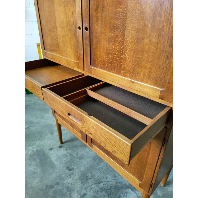 Brown Vintage Danish Teak Sideboard, 1970s For Sale - Image 8 of 11