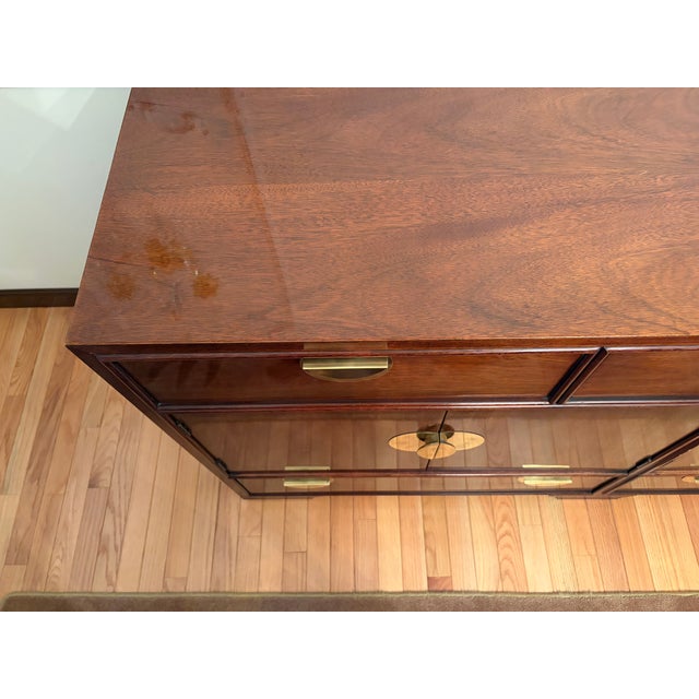 Wood 1980s Thomasville "Horizon" Collection Sideboard Credenza For Sale - Image 7 of 7