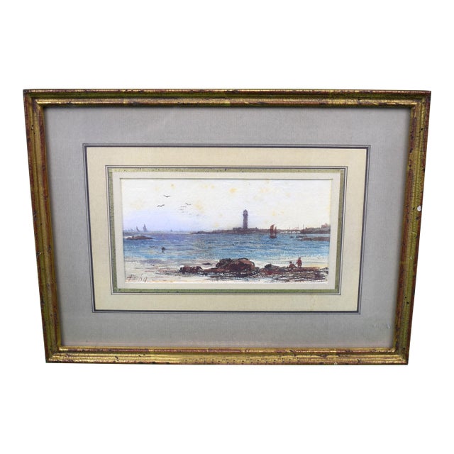 Near Montrose, Angus Scottish Watercolour by James Cassie r.s.A. For Sale