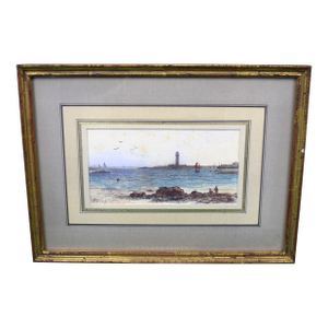 Near Montrose, Angus Scottish Watercolour by James Cassie r.s.A.