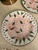 White Casafina Handpainted Reticulated Majolica Dogwood Blossom Plates - Set of 3 For Sale - Image 8 of 9