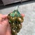 Gold Italian Murano Art Glass Grape Cluster Sculpture For Sale - Image 8 of 8