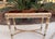 Late 19th Century Parcel Gilt and Paint Marble Top Louis XVI Style Console Table For Sale - Image 5 of 17