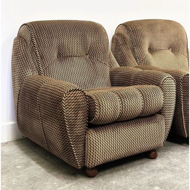 Vintage Italian Lounge Chairs, 1970s, Set of 2 For Sale - Image 14 of 14