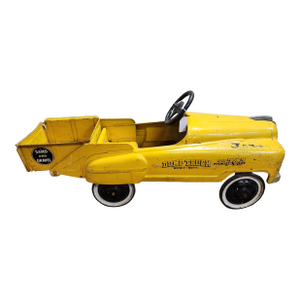 Original Vintage 1951-52 Murray Sad Face Sand & Gravel Dump Truck Pedal Car, No 742 Jet Flow Drive