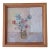 "Innocente" Is a 10 X 10 Inch Textured Painting of a Small Floral Still Life 2023 by Artist Lynn Christian. For Sale