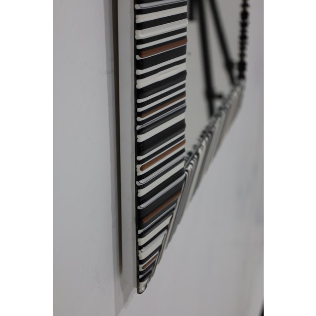 Modern Murano Glass Mirror For Sale - Image 3 of 9