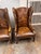 Animal Skin Paul Robert Lexie Hide Wingback Chairs, Pair For Sale - Image 7 of 12