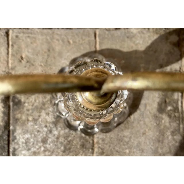 Mid-Century French Brass Candleholder, 1950s For Sale - Image 5 of 17