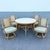 A beautifully crafted boho chic dining set that blends coastal sophistication with relaxed tropical style. This five-piece...