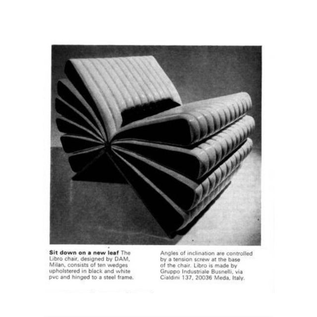 Original Libro Chair by Gruppo DAM for Busnelli, 1970 For Sale - Image 6 of 18
