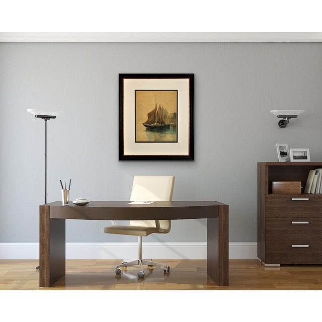 Richard Harry Carter, West Country Trawling Luggers, 1904, Watercolour, Framed For Sale - Image 18 of 18