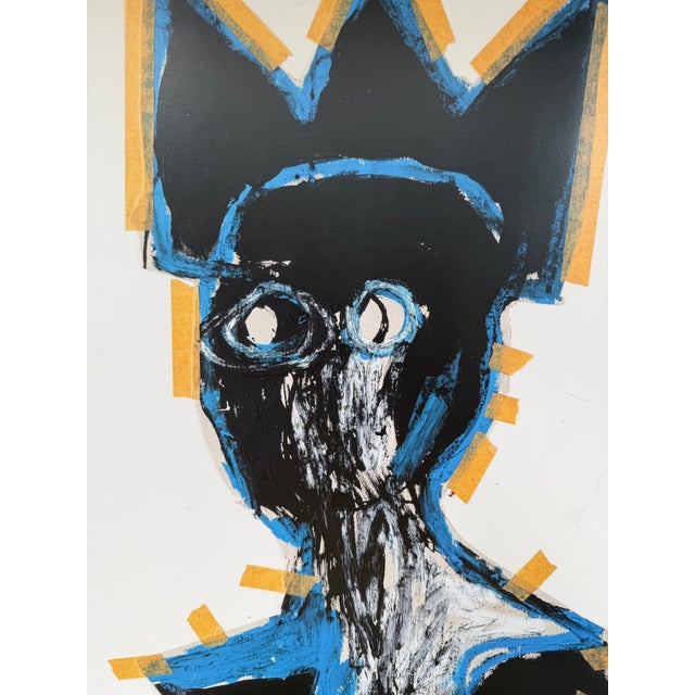 Paper Jean Michel Basquiat (1960-1988), Untitled (Bust), 1984, Copyright Estate of Jean- Michel Basquiat, Exhibition Poster, For Sale - Image 7 of 7
