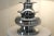 Mid-Century Modern Chromed Iron Table Lamp, 1950s For Sale - Image 3 of 11