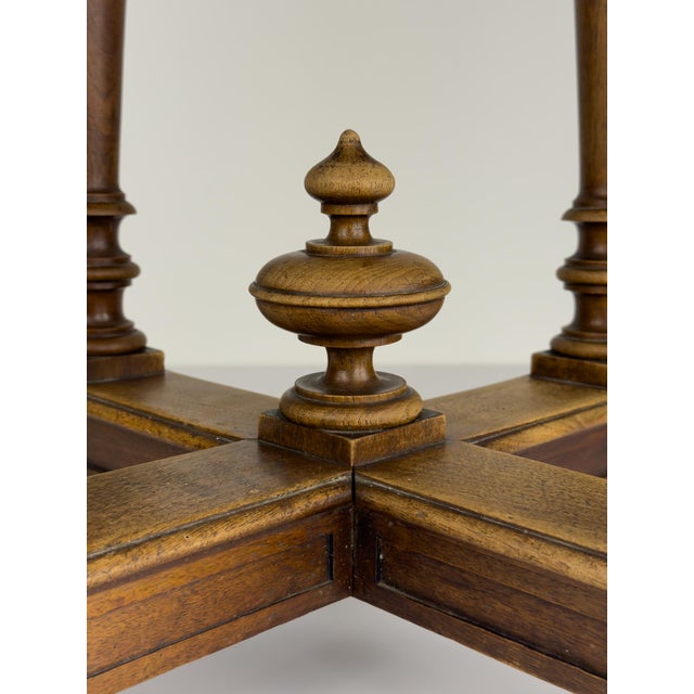 Vintage Wooden Side Table, Italy, 1950s For Sale - Image 11 of 18