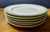 French Antique French Limoges, T&v, Green & Gold Dinner Plates - Set of 6 For Sale - Image 3 of 10