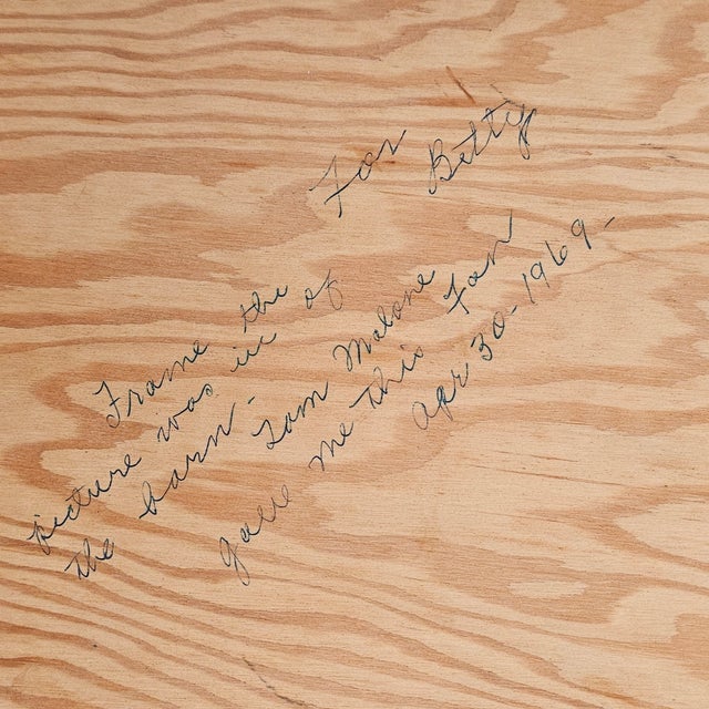 Vintage Italian Hand Painted Fan With Flowers, Black Lace, Gold Gesso Frame, 22" For Sale - Image 10 of 12