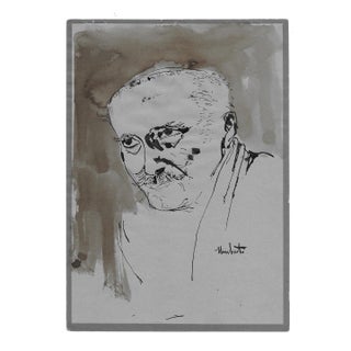 1950 Umberto Romano Mid-Century Modern Portrait For Sale