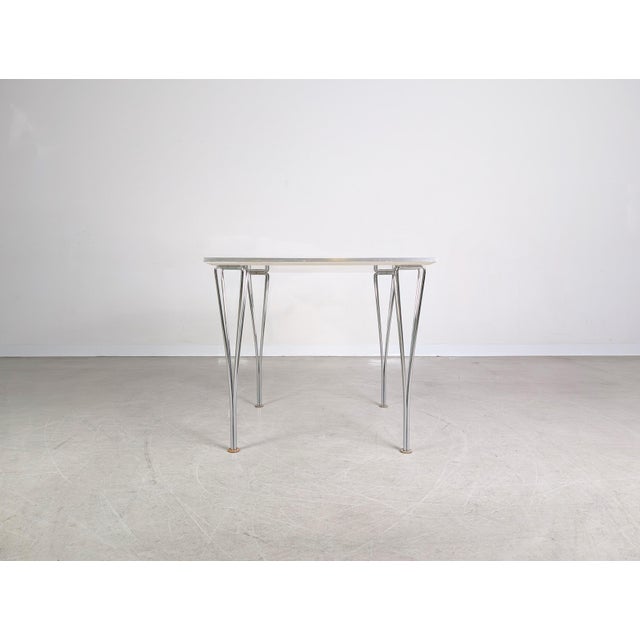 Square Dining Table by Piet Hein for Fritz Hansen For Sale - Image 10 of 12