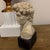 Etruscan Revival Vintage Mable Bust of David Heavy Table Top Sculpture R.Santini For Sale - Image 3 of 6