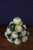Italian Italian Ceramic Apple Fruit Centerpiece on Pedestal For Sale - Image 3 of 8