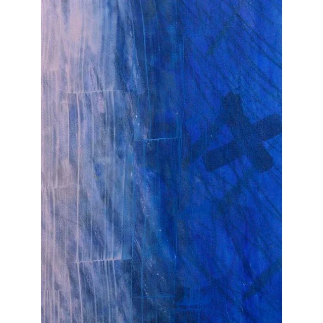 Pink and Blue Abstract For Sale In Monterey, CA - Image 6 of 10