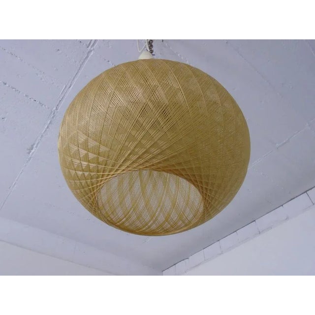 Spun Fiberglass Pendant Lamp, Germany, 1960s For Sale - Image 15 of 18