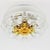 Mid 20th Century Mid 20th Century Italian Flush Mount or Wall Sconce Mazegga Murano For Sale - Image 5 of 10
