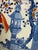 Japanese Monumental Palatial Size Hand Painted Japanese Emari Vace For Sale - Image 3 of 12