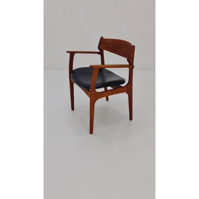 Danish Teak Armchair by Erik Buch, 1960s For Sale - Image 12 of 12