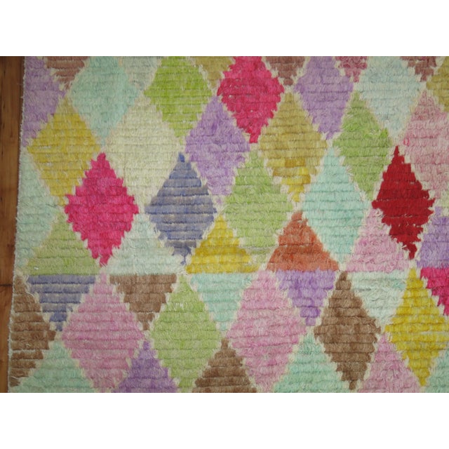 Late 20th Century Vintage Inspired Tulu Rug, 9'7'' X 13'3'' For Sale - Image 4 of 11