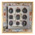 Renaissance Revival Grotesche Painted Frame With Neoclassical Grand Tour Intaglios For Sale