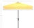 Contemporary Milan 7.5 Square Umbrella - Yellow For Sale - Image 3 of 4