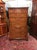 Chippendale Vintage Henredon Chest on Chest, Banded Tall Chest For Sale - Image 3 of 16