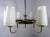 Finnish Brass Chandelier with Polyester Shades and Glass Diffusers, 1950s For Sale - Image 10 of 18