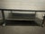 Metallic Industrial Table For Sale - Image 4 of 4