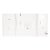 Contemporary Abstract High Gloss Lacquer, Marinage/Paper "White River #23" by Harald Kröner For Sale