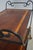 Wrought Iron Mahogany Rolling Bar Cart For Sale - Image 4 of 12