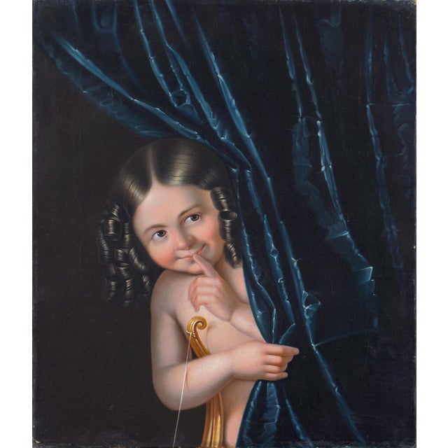 Traditional 'Female Cupid', Circa 1880, Roman Mythology, Venus and Mars, Romance, Lust, Love, Desire, Slovenia For Sale - Image 3 of 10