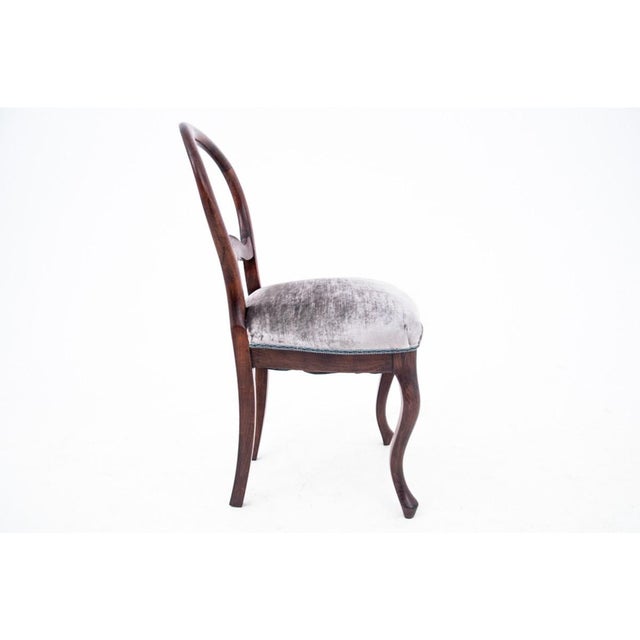 Antique Table with Chairs, 1870, Set of 5 For Sale - Image 10 of 18