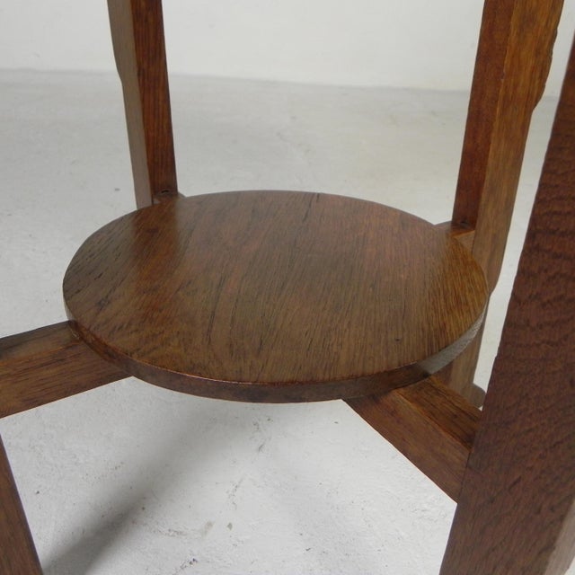 Vintage Art Deco Coffee Table with Brass Top, 1930s For Sale - Image 18 of 18
